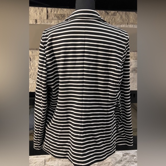 Mossimo‎ size XXL black and white striped blazer - Picture 9 of 14